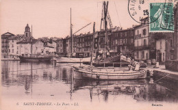 Saint Tropez - Port - Voiliers   -  CPA °J - Saint-Tropez