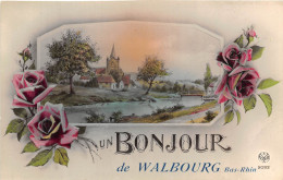 67-WALBOURG- UN BONJOUR DE WALBOURG - Sonstige & Ohne Zuordnung