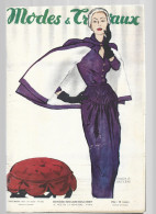 Revues **   Modes &Travaux  **  1952 - Fashion