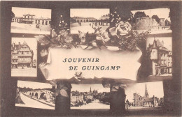 22-GUINGAMP- SOUVENIR MULTIVUES - Guingamp