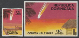 1997 Rep. Dominicana Comet Hale Bopp Set MNH** F10 - Escalada