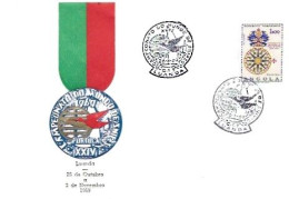 Angola & FDC V Centenary Of The Birth Of Vasco Da Gama, Snipes World Cup, Luanda 1969 (9966) - Autres (Mer)