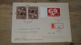 Enveloppe HONGRIE Pour La France 1958, Recommandée  ............Boite-2....... 31 - Cartas & Documentos