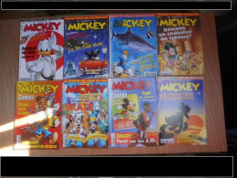 Le Journal De Mickey  LOT DE 8 BD N°2510 2511 2512 2513 2514 2517 2518 2519 LOT N°2 - Lots De Plusieurs BD