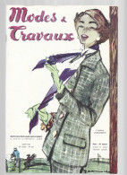 Revues **   Modes &Travaux  **  1953  ** Création   D'Hermès - Moda