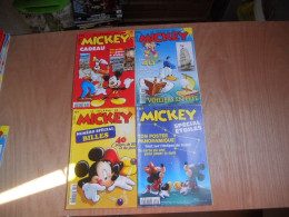 Le Journal De Mickey  LOT DE 4 BD N° 2456 2457 2458 2459 LOT N°4 - Bücherpakete