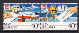 New Zealand 1987 NZ Post Ltd Vesting Day Set HM (SG 1421-1422) - Ungebraucht