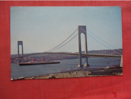 Verrazano Bridge. Narrows Bridge  Between   Brooklyn  & Staten Island.  New York > New York City > Brooklyn Vref 6092 - Brooklyn