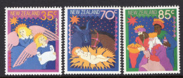 New Zealand 1987 Christmas Set HM (SG 1437-1439) - Ongebruikt