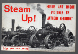 (machines Agricoles) Steam  Up Engine And Wagon Pictures By Anthony Beaumont  (PPP42711) - Tractors