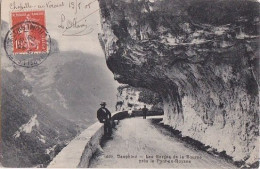 DAUPHINE - Les Gorges De La Bourne - 1908 - Papeterie Des Alpes 450 - Rhône-Alpes