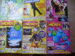 Le Journal De Mickey  LOT DE  6 BD DU N° 2720/ 2721/ 2722/ 2725/ 2727/ 2729/ LOT N°7 - Loten Van Stripverhalen