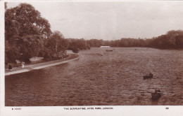 CPA ANGLETERRE - LONDON LONDRES En 1932 - The Serpentine HYDE PARK - Hyde Park