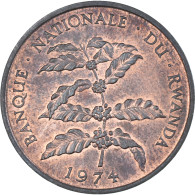 Monnaie, Rwanda, 5 Francs, 1974 - Rwanda