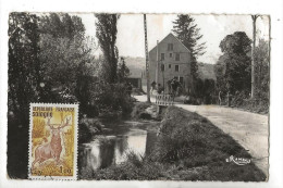 Boissy-la-Rivière (91) : Le Pont De L'Eclimont En 1950 (animé) ETAT PF. - Boissy-la-Rivière