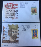 2009 España Centenarios Alfonso VI Y Santo Domingo De La Calzada. - FDC