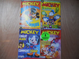 Le Journal De Mickey LOT DE 4 BD  N°2560/ 2562 /2564/ 2569 LOT N°12 - Bücherpakete