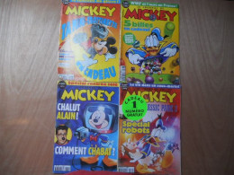 Le Journal De Mickey LOT DE 4 BD  N°2560/ 2562 /2564/ 2569 LOT N°12 - Lotti E Stock Libri