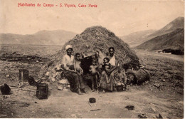 CABO VERDE - S. VICENTE - Habitantes Do Campo - Capo Verde