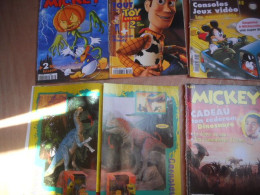 Le Journal De Mickey LOT DE 5 BD N°2523/ 2525/ 2526/ 2528/ 2529 LOT N°15 - Loten Van Stripverhalen
