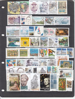 2017 France Collection Of 50 Different Stamps Face Value Euros 54.46 MNH - Collections