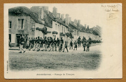 ARC-EN-BARROIS (52) : " PASSAGE DES TROUPES " - Arc En Barrois