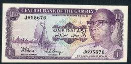 GAMBIA P8 1 DALASI 1978 #J     UNC. - Gambie