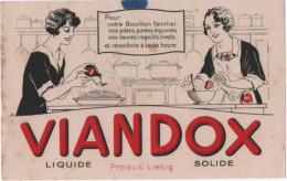 Viandox   Buvard    13.5 Cm  X 21.5 - Potages & Sauces