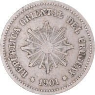 Monnaie, Uruguay, 5 Centesimos, 1901 - Uruguay