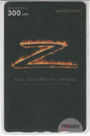 THE LEGEND OF ZORRO - Tailandia Prepaid Card - Cine