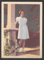 Chromo Chocolat L'Aiglon : N°54 : La Princesse Joséphine Charlotte, Princesse De Belgique Née En 1927 ( Voir Photo ) - Aiglon