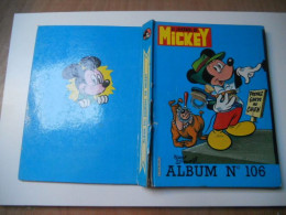 Le Journal De Mickey Album Relier N°106 Du N°1624 AU N°1633 - Lots De Plusieurs BD