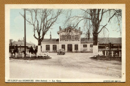 SAINT-LOUP-SUR-SEMOUSE  (70) : " LA GARE " - Saint-Loup-sur-Semouse