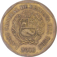 Monnaie, Pérou, 20 Centimos, 2008 - Pérou