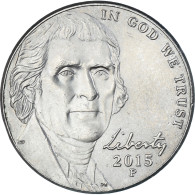 Monnaie, États-Unis, 5 Cents, 2015 - 1938-…: Jefferson