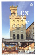 San Marino - 2019 - 125th Anniversary Of Palazzo Pubblico - Mint Souvenir Sheet - Unused Stamps