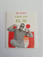 CURACAO PREPAID / DIGICEL -TOP UP FL10,- DATE ; 10/05/2024- USED CARD     **13606 ** - Antillen (Nederlands)