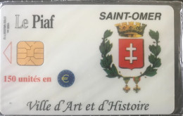PIAF   -   SAINT-OMER  -  Ville Art Et Histoire  -  150 Unités  (Carte Neuve Sous Blister) - PIAF Parking Cards