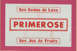 BUVARD & Blotting Paper : Ses Sodas De Luxe  PRIMEROSE - Limonadas - Refrescos