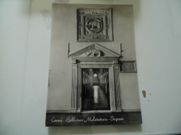 Cartolina Non Viaggiata "CESENA Biblioteca Maltestiana - Ingresso" - Cesena