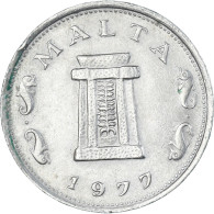 Monnaie, Malte, 5 Cents, 1977 - Malte