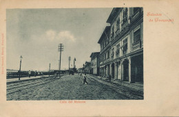 Guayaquil  Saludos Pioneer Before 1903  Calle Del Malecon Edit Samuel Meyer - Ecuador
