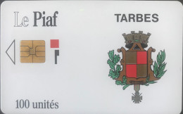 PIAF   -   TARBES  -  100 Unités - PIAF Parking Cards
