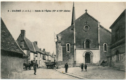 CLERE LES PINS - Entrée De L'Eglise - Cléré-les-Pins