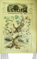 L'Eclipse 1870 N°120 Le Marronnier Du 8 Mai André GILL - Magazines - Before 1900