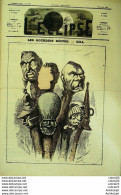 L'Eclipse 1870 N°109 Les Gourdins Réunis André GILL - Magazines - Before 1900