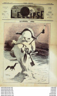 L'Eclipse 1869 N° 99 Le Dégel André GILL - Magazines - Before 1900