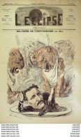 L'Eclipse 1869 N° 84 Souvenir De L'hippodrome André GILL - Magazines - Before 1900