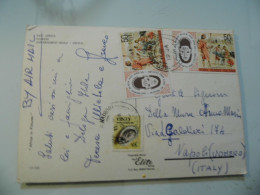 Cartolina  Viaggiata "East Africa NAIROBI GOVERNMENT ROAD - KENYA" 1965 - Kenya