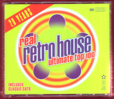 REAL RETRO HOUSE : ULTIMATE TOP 100 (5CDs) Neufs, Emballés - Compilations